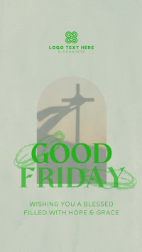 Good Friday Greeting Instagram Reel Design