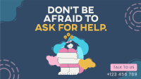 Ask for Help Facebook event cover Image Preview