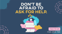 Ask for Help Facebook Event Cover Image Preview