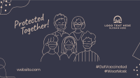 Protected Together Mask Facebook event cover Image Preview