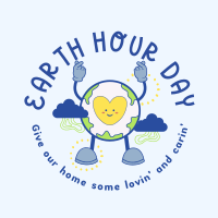 Happy Earth Mascot Instagram post Image Preview