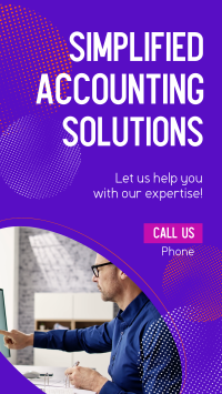 Accounting Solutions Expert Facebook story Image Preview