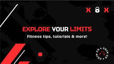 Gym Limits YouTube Banner Image Preview