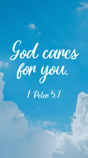 God Cares Facebook story Image Preview