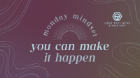 Monday Mindset Quote Video Design