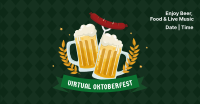 Virtual Oktoberfest Badge Facebook ad Image Preview