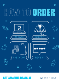 Simple Ordering Guide Poster Image Preview