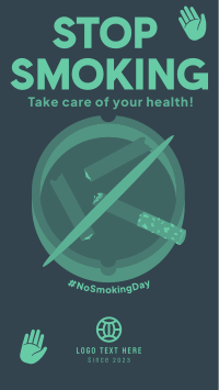 Smoking Habit Prevention Instagram Reel Design