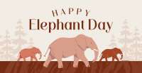 Elephant March Facebook ad Image Preview