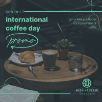 Coffee Day Promo Instagram Post Design