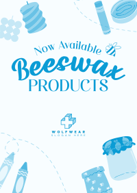 Beeswax Products Flyer Design