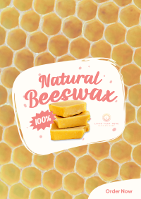 Pure Natural Beeswax Flyer Image Preview