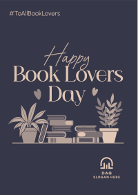 Book Lovers Celebration Flyer Design