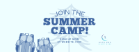 Summer Camp Facebook cover Image Preview