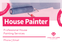 House Painting Services Postcard Image Preview