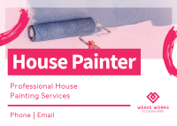 House Painting Services Postcard Image Preview