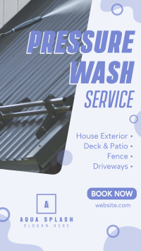 Residential Power Wash TikTok Video Image Preview