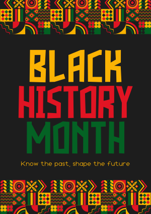 Neo Geo Black History Month Flyer Image Preview