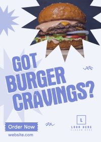 Burger Cravings Flyer Image Preview