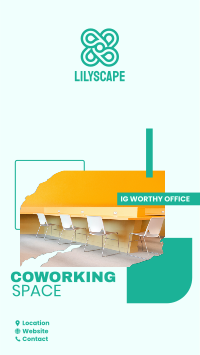 IG Worthy Office Facebook Story Design