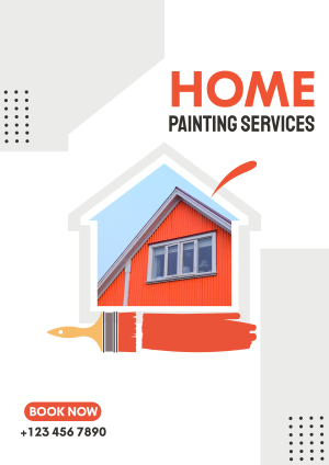 Home Painting Services Flyer Image Preview