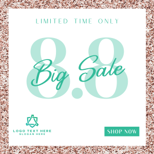 Glittering Sale Instagram post Image Preview