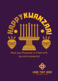 Kwanzaa Badge Poster Image Preview