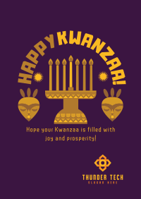 Kwanzaa Badge Poster Image Preview