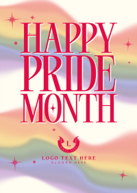 International Pride Month Gradient Poster Preview