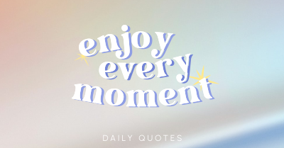 Cute Inspirational Quote Facebook ad Image Preview