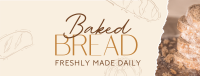 Baked Bread Bakery Facebook Cover Design