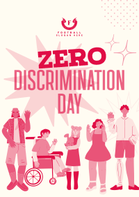 Zero Discrimination Advocacy Poster Image Preview