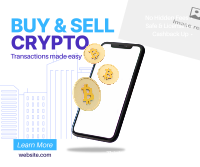 Buy & Sell Crypto Facebook post Image Preview