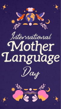 Rustic International Mother Language Day Instagram reel Image Preview