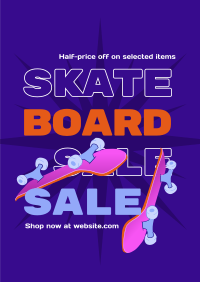 Skate Sale Poster Image Preview