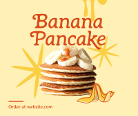 Order Banana Pancake Facebook post Image Preview