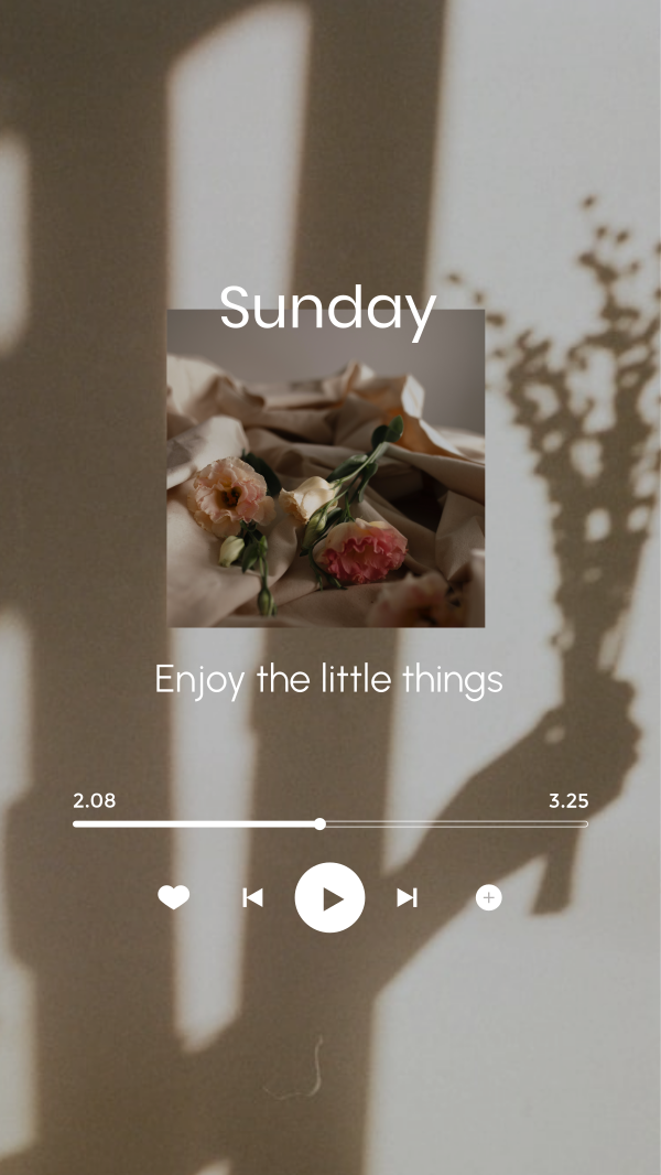 Sunday Music Player Facebook Story Design Image Preview