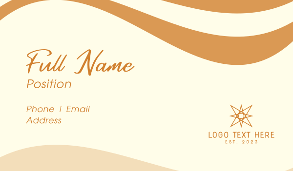 Stylish Elegant Business Business Card Design