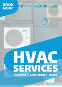 HVAC Services Flyer Design