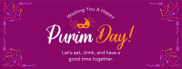 Purim Flo Mask Facebook cover Image Preview