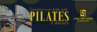 Minimalist Pilates Classes Twitter Header Preview