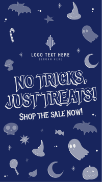 Trick or Treat Sale Instagram Reel Preview