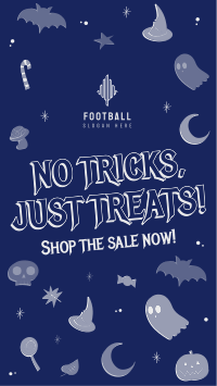 Trick or Treat Sale Instagram Reel Design