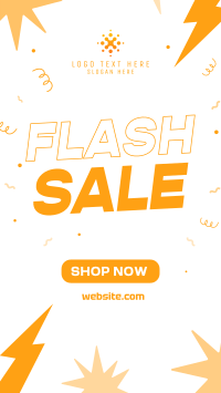 Trendy Flash  Sale TikTok Video Design