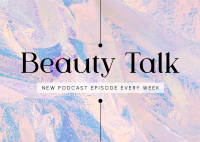 Beauty Talk Postcard Image Preview