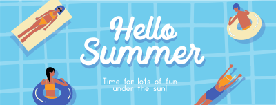 Southern Summer Fun Facebook cover Image Preview