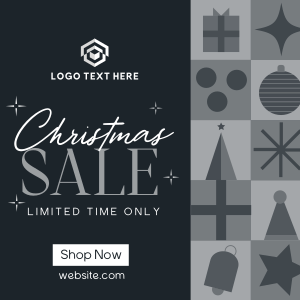 Christmas Holiday Shopping  Sale Linkedin Post Image Preview