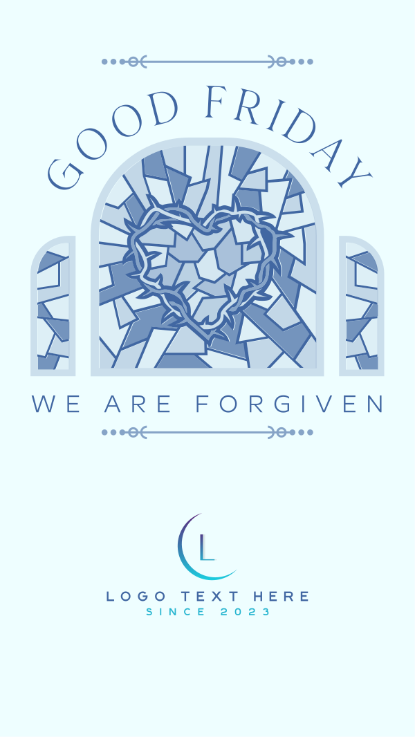 We are Forgiven Instagram Story Design Image Preview
