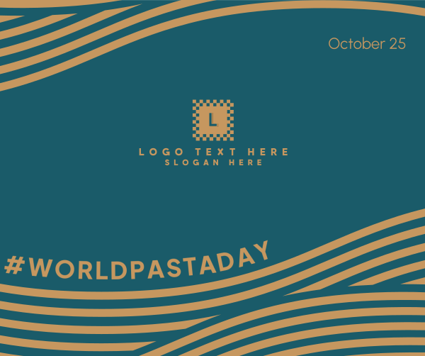 Flowy World Pasta Day Facebook Post Design Image Preview