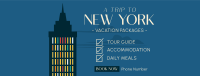 NY Travel Package Facebook Cover Design